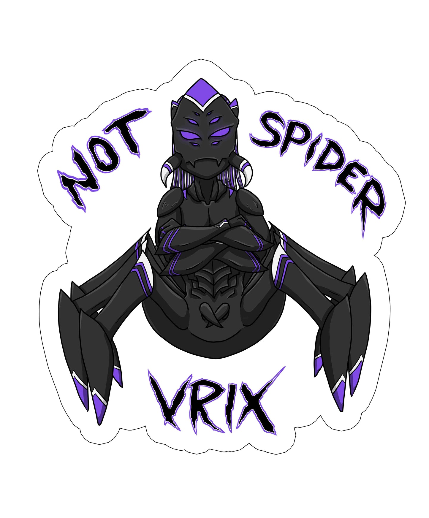 Ketahn: Not Spider Vrix Sticker
