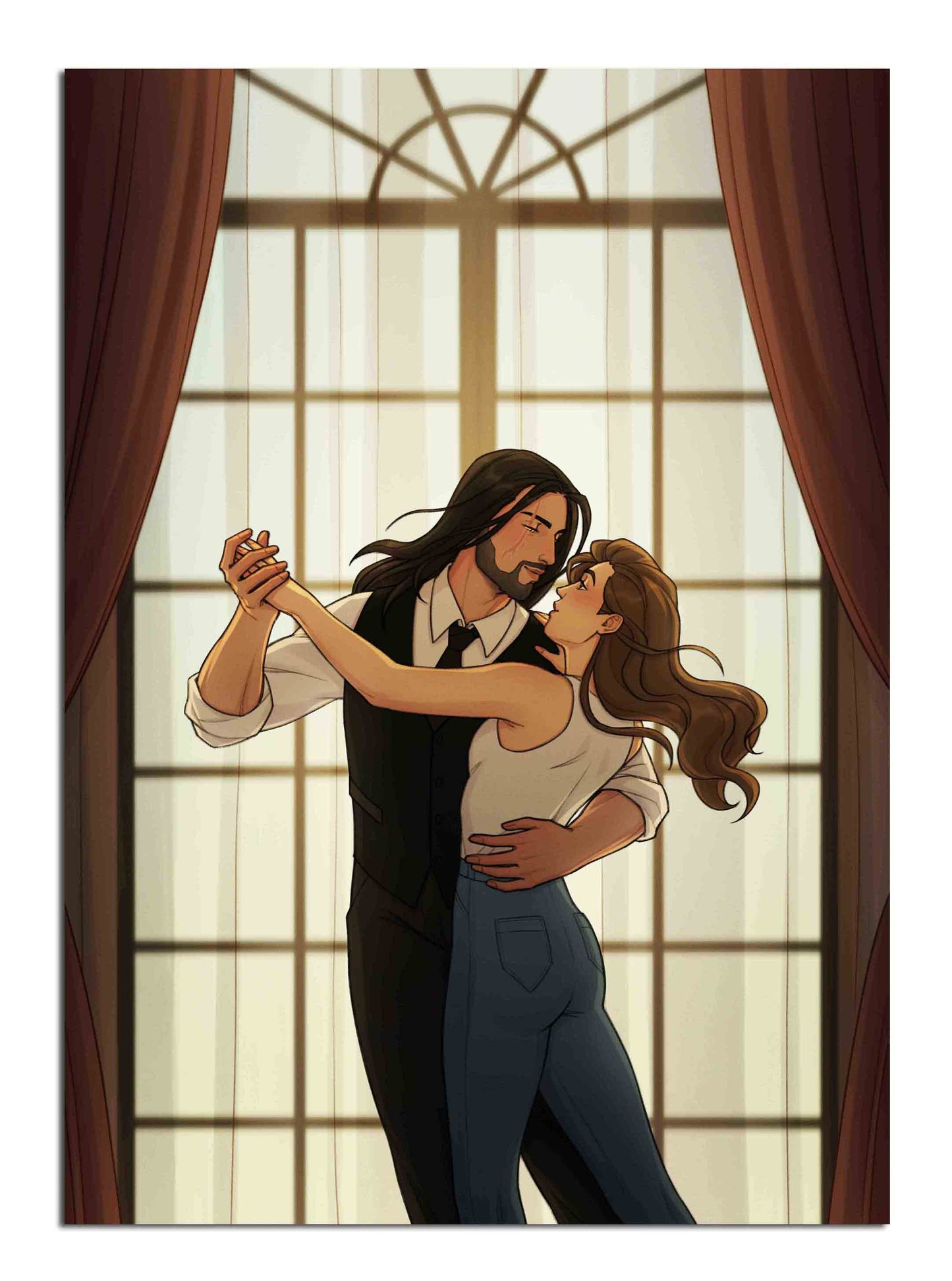 Merrick & Adalynn Art Print