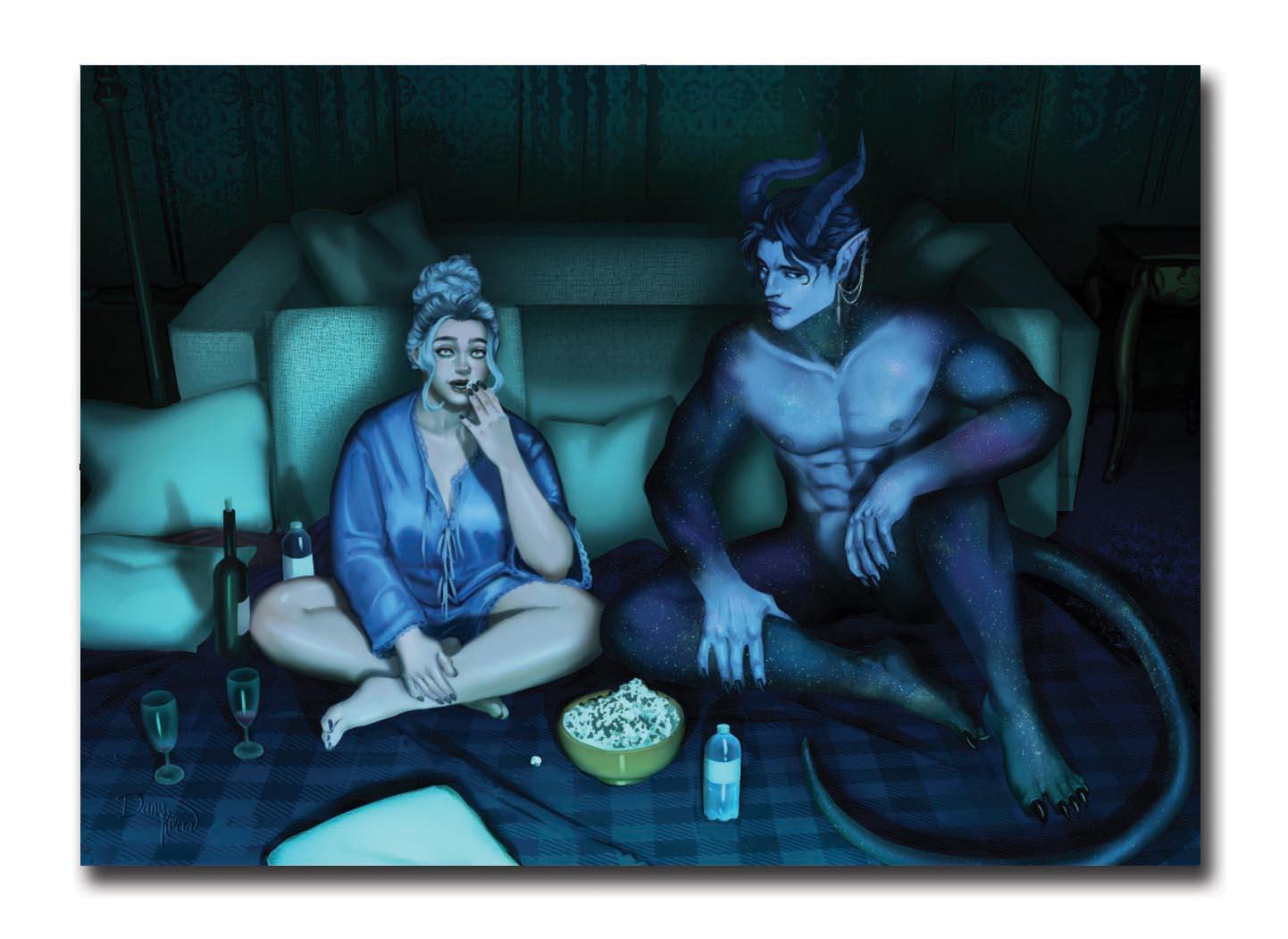 Nyte & Ember Art Print