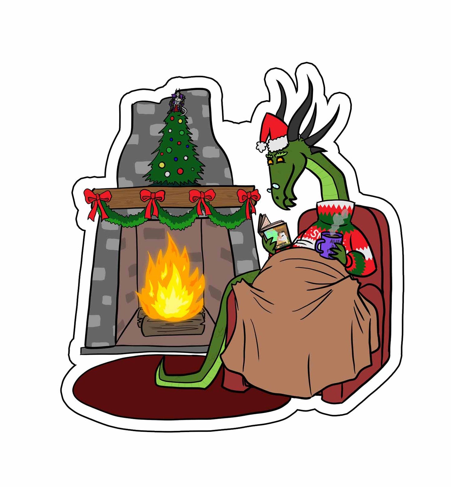 Smut Dragon Sticker Series