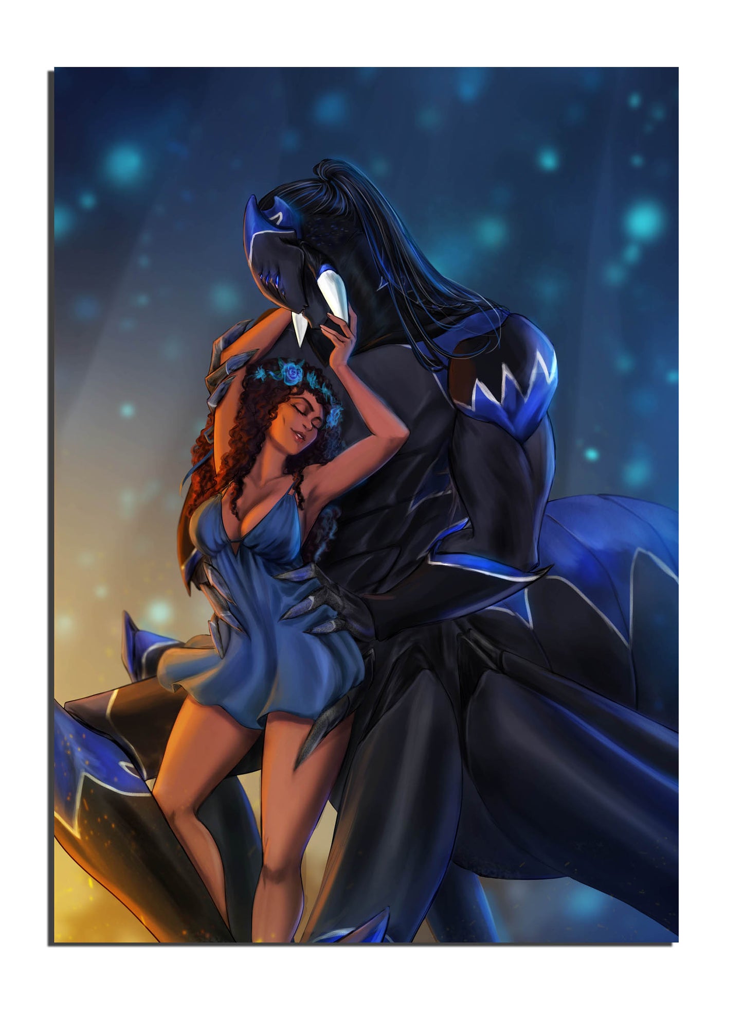Urkot & Callie Art Print