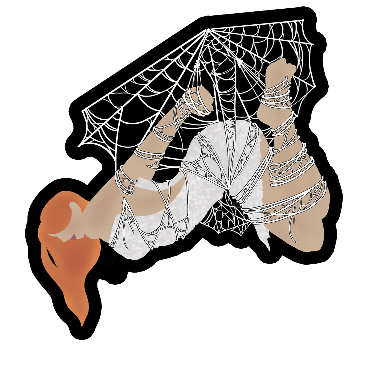 Shibari Lacey Pixie Dust Sticker