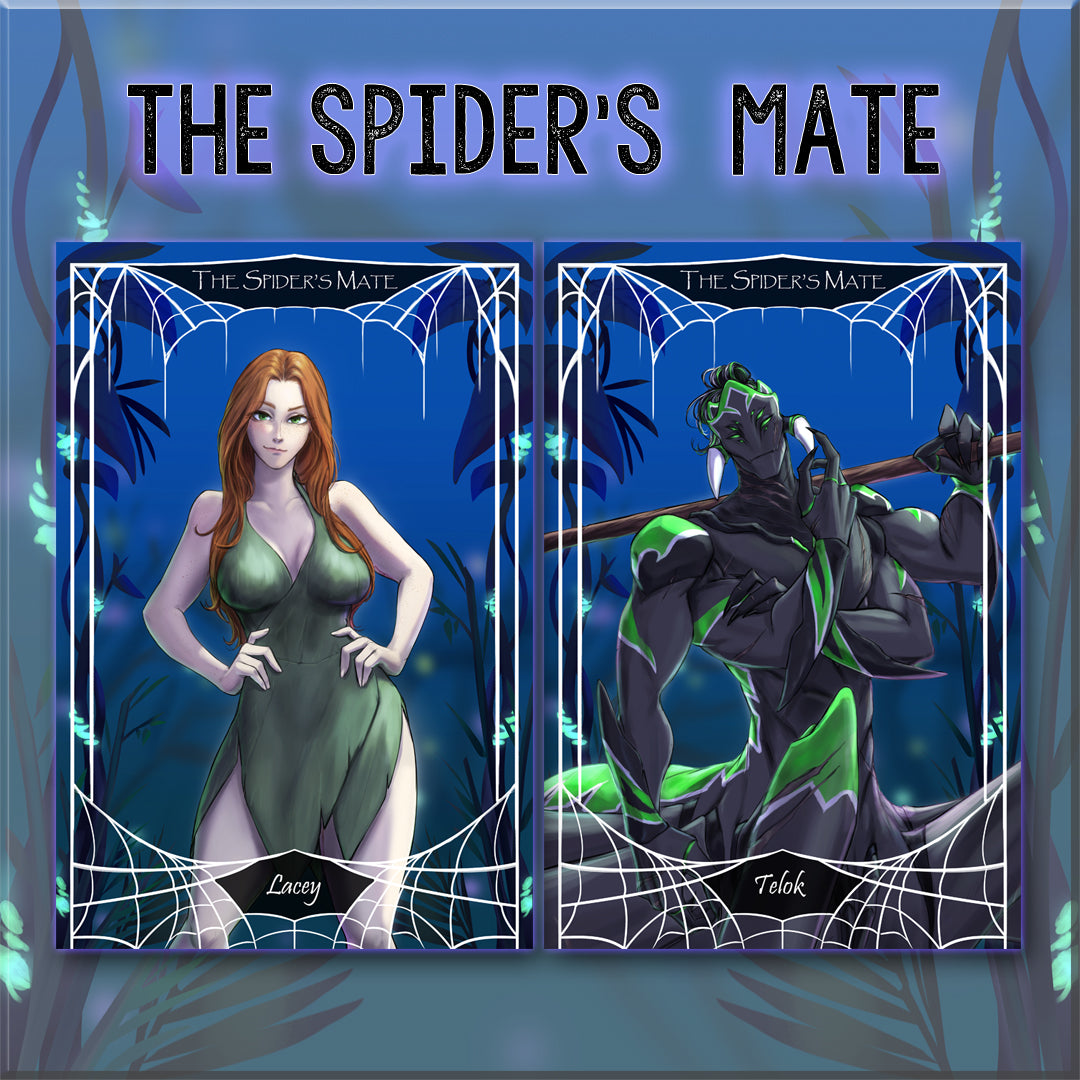 The Spider's Mate Foiled Character Cards
