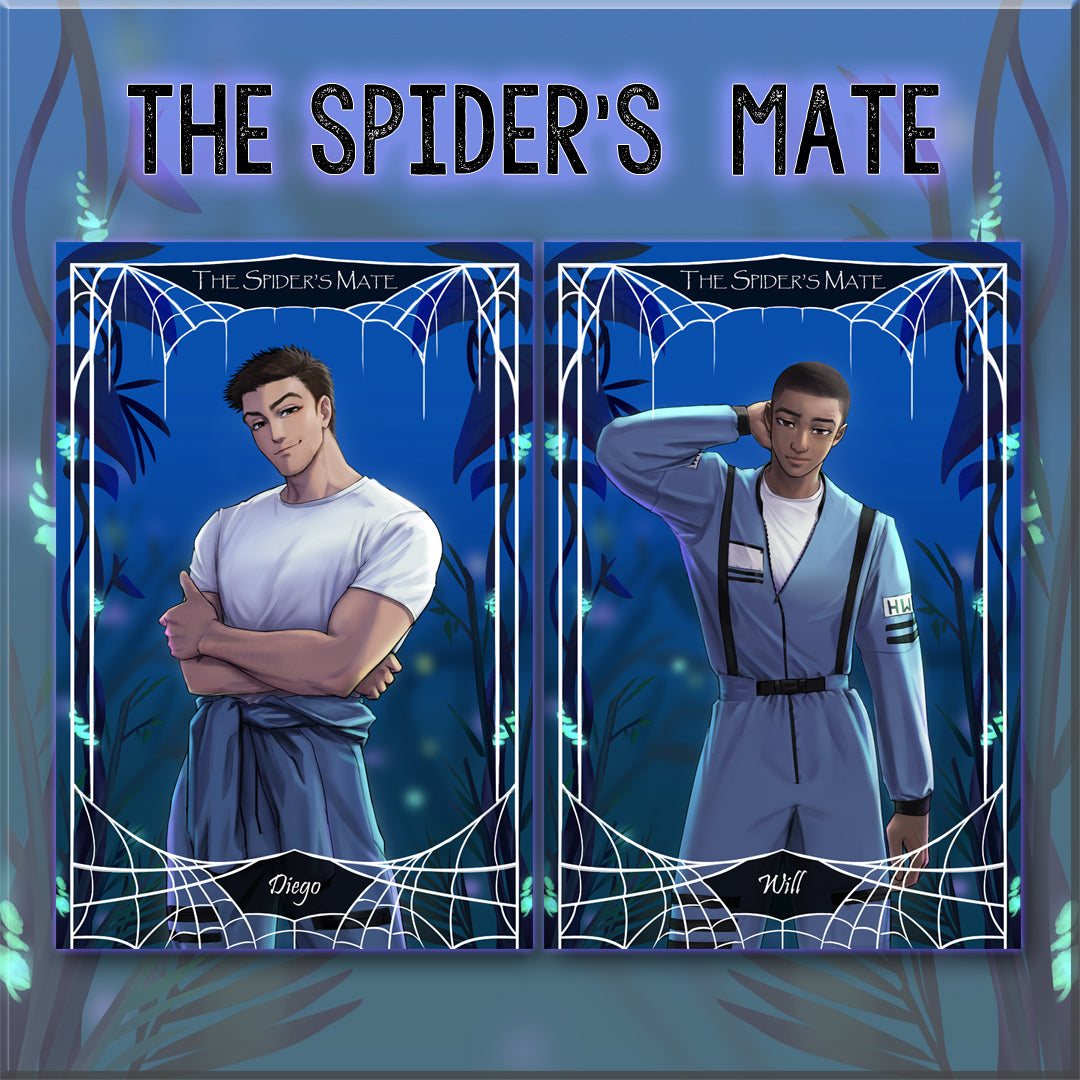 The Spider's Mate Foiled Character Cards