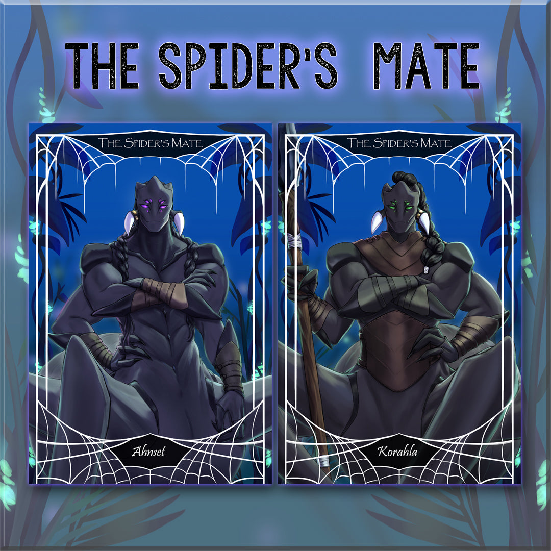 The Spider's Mate Foiled Character Cards