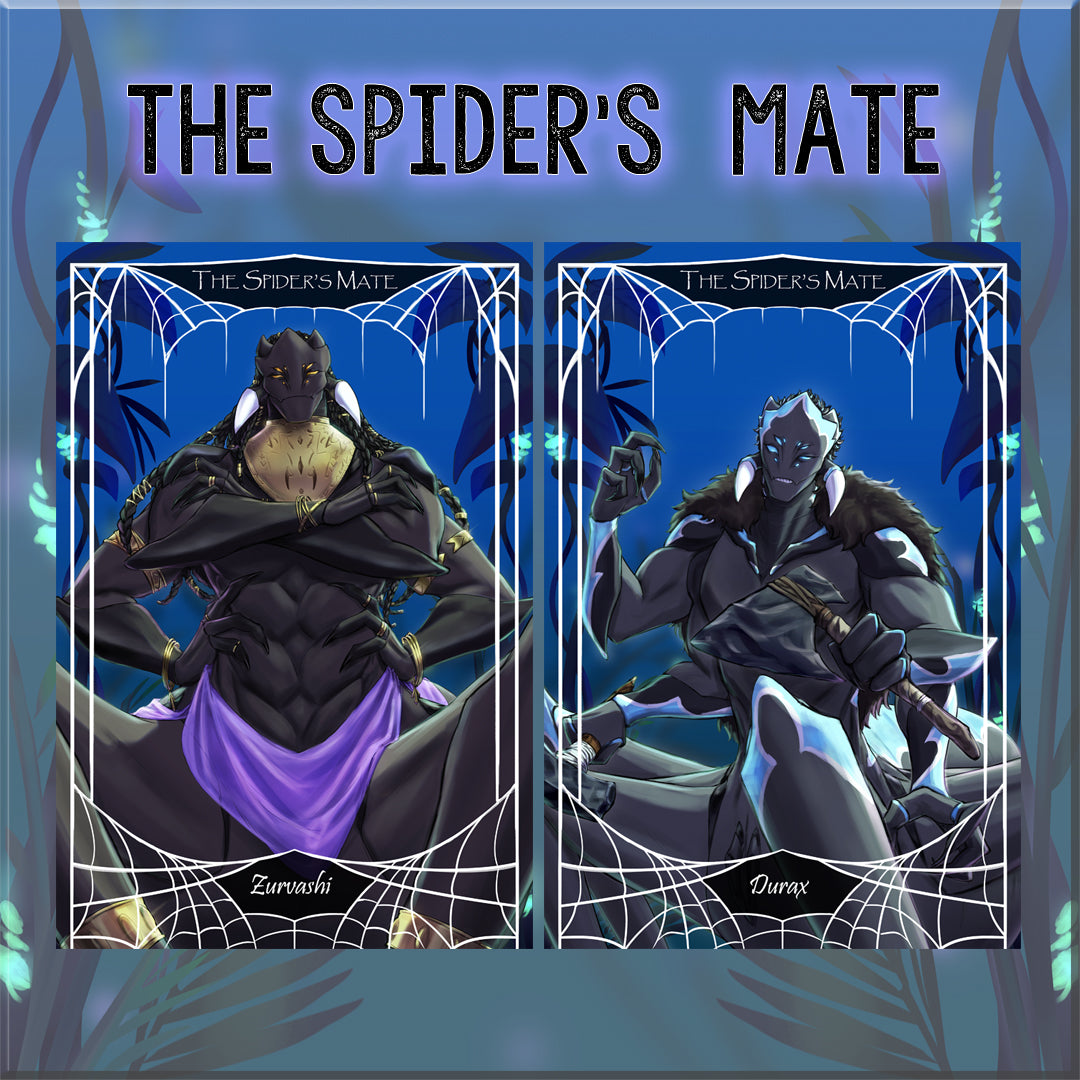 The Spider's Mate Foiled Character Cards