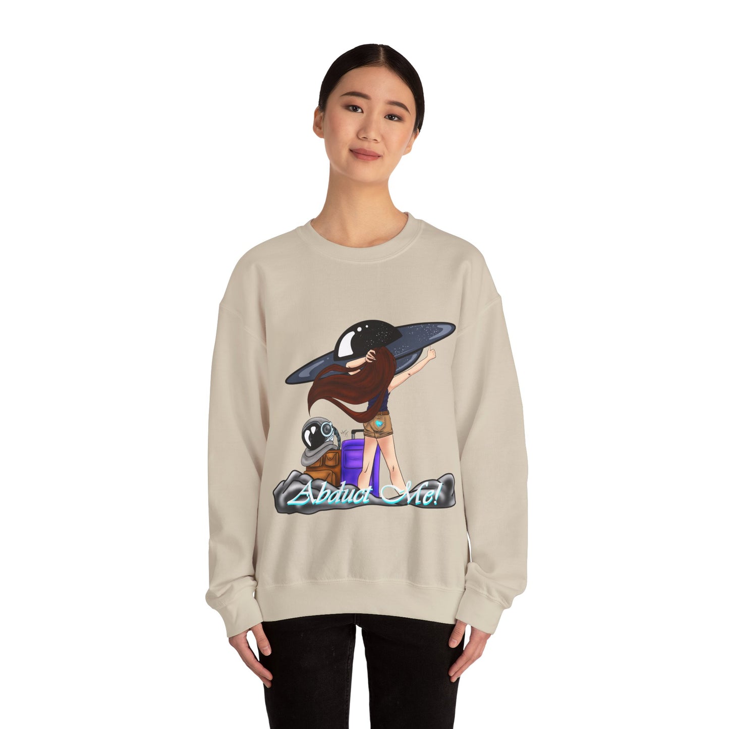 Abduct Me Crewneck Sweatshirt