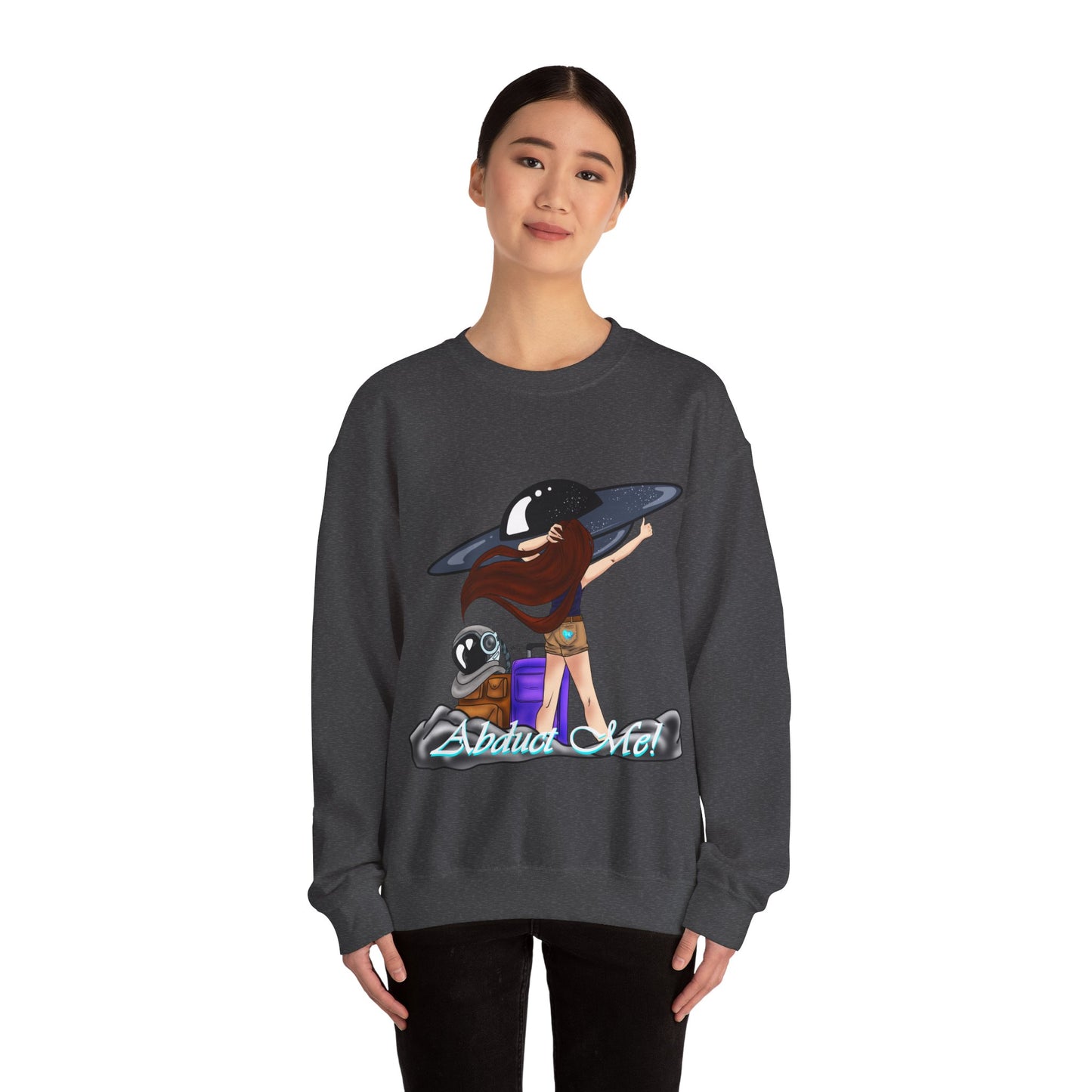 Abduct Me Crewneck Sweatshirt