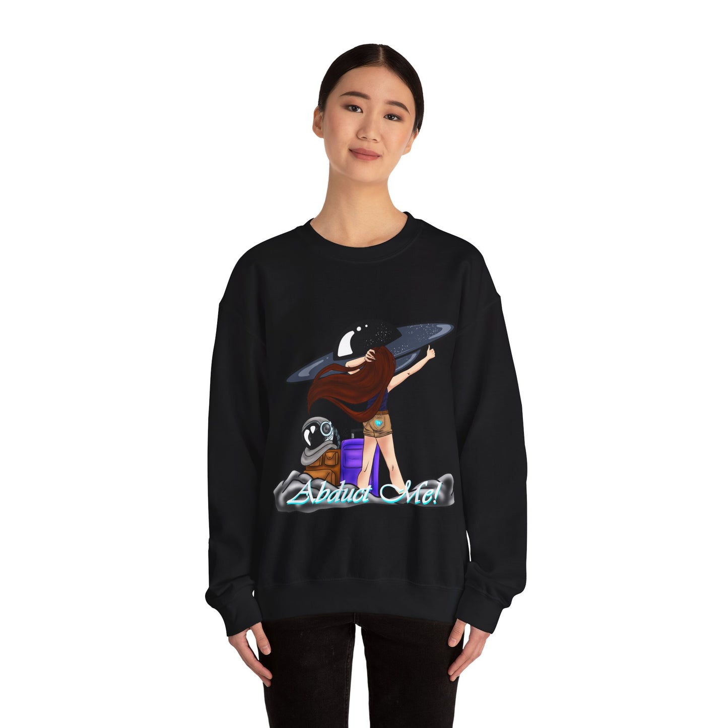 Abduct Me Crewneck Sweatshirt