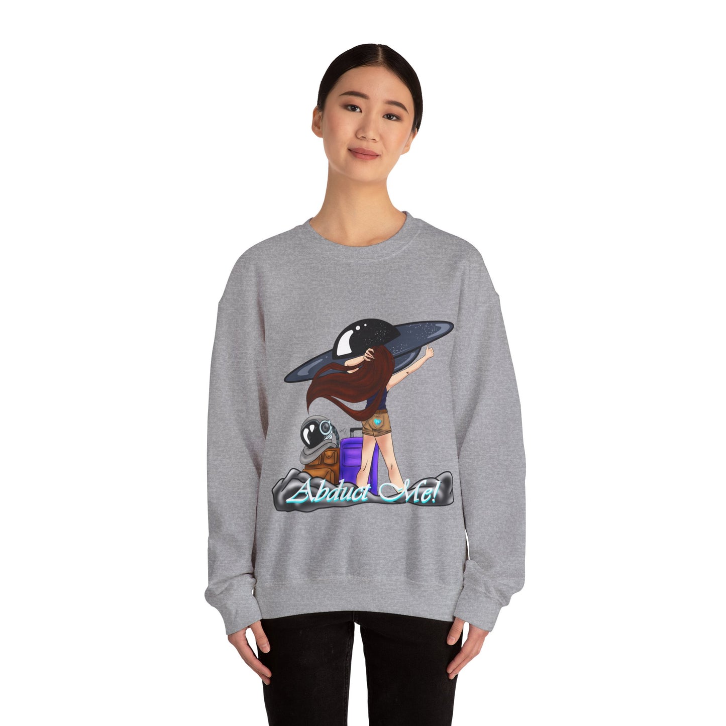 Abduct Me Crewneck Sweatshirt