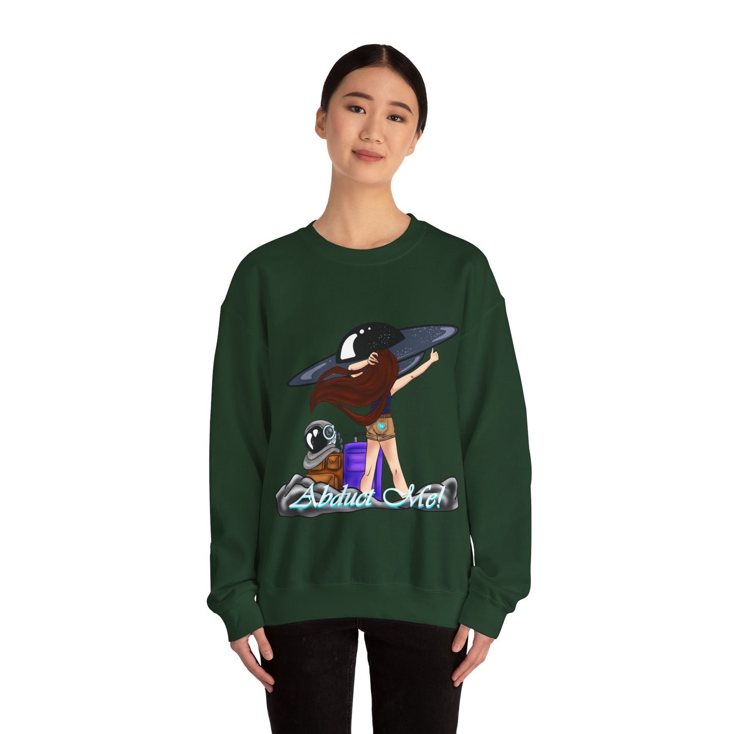 Abduct Me Crewneck Sweatshirt