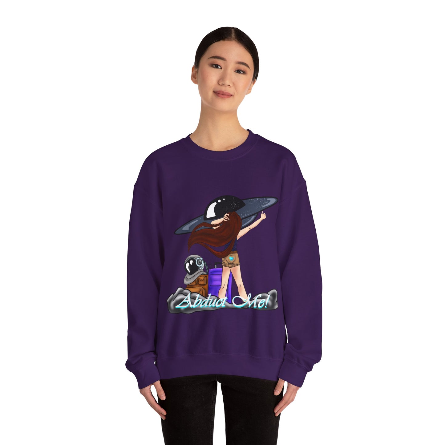 Abduct Me Crewneck Sweatshirt