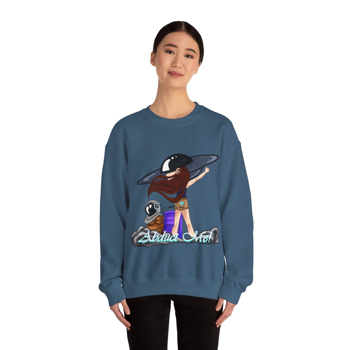 Abduct Me Crewneck Sweatshirt