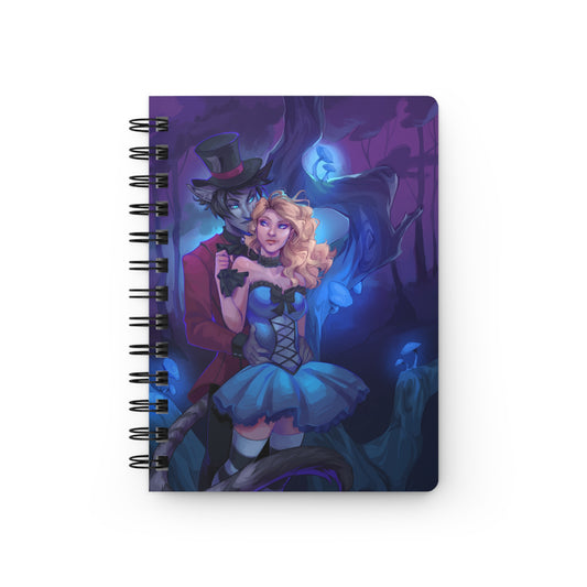 Escaping Wonderland Spiral Bound Journal