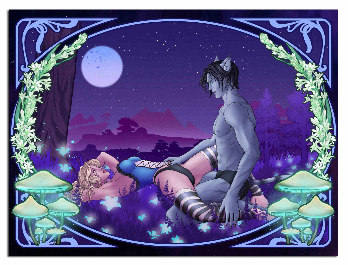 Shadow & Alice Art Print