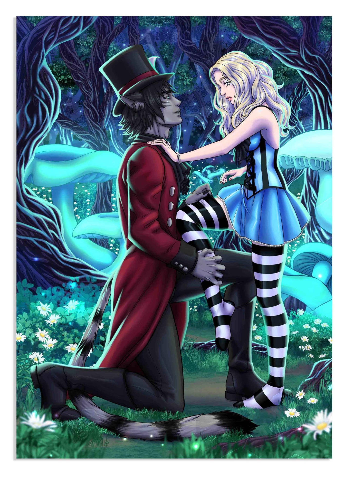 Shadow & Alice Art Print