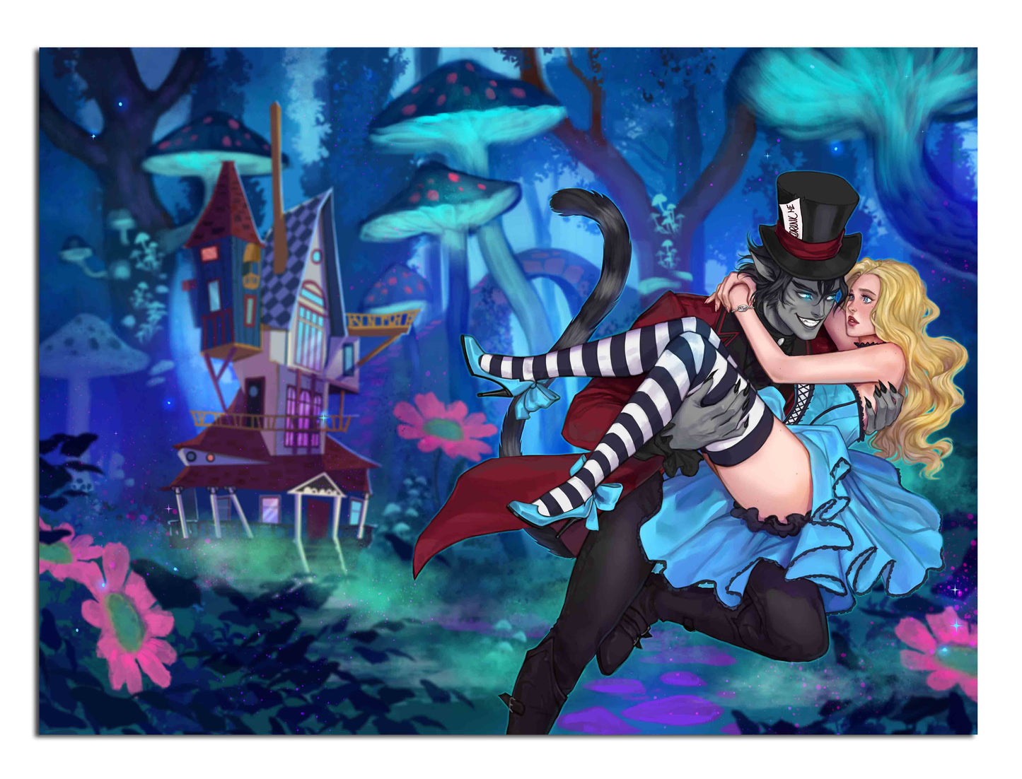 Shadow & Alice Art Print