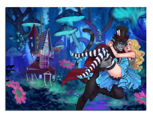 Shadow & Alice Art Print