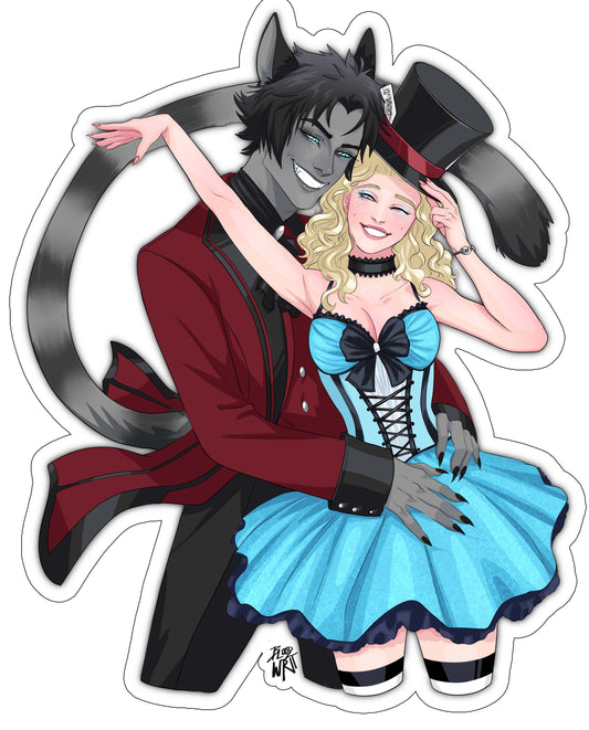 Shadow & Alice Sticker