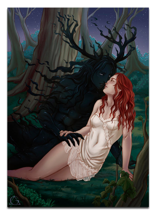 Cruce & Sophie Art Print