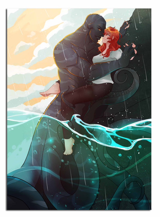 Dracchus & Larkin Art Print