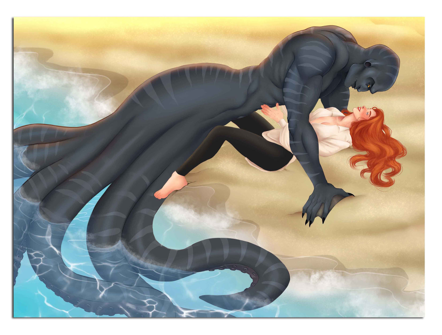 Dracchus & Larkin Art Print