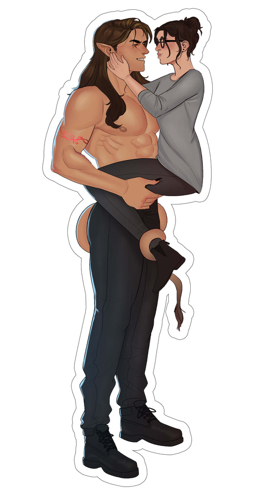 Fyran & Avery Sticker