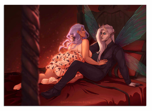 Kian & Willow Art Print
