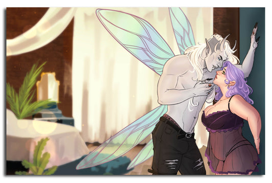 Kian & Willow Art Print
