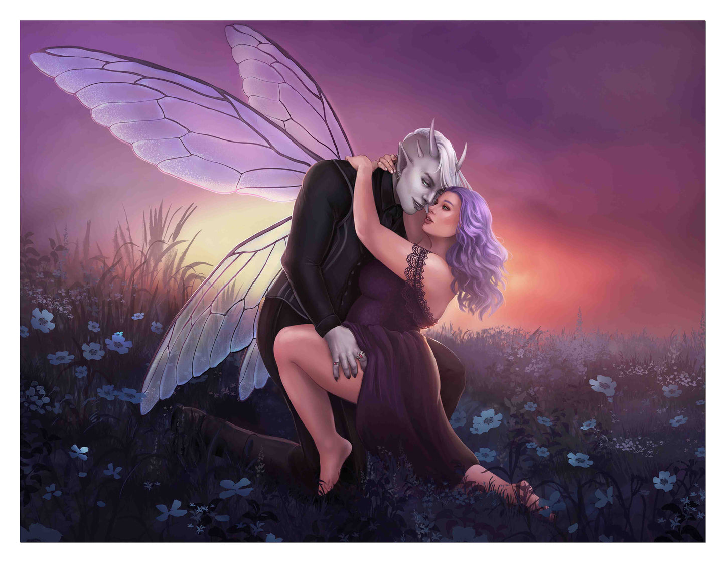 Kian & Willow Art Print