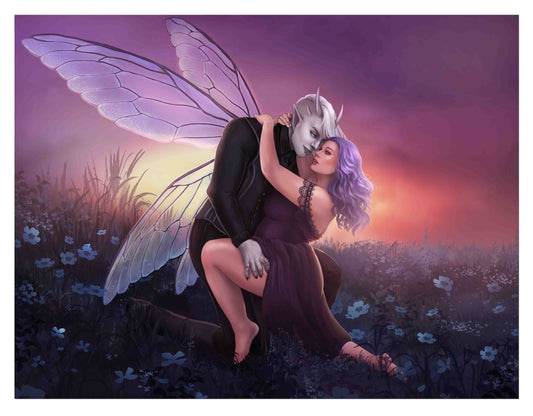 Kian & Willow Art Print
