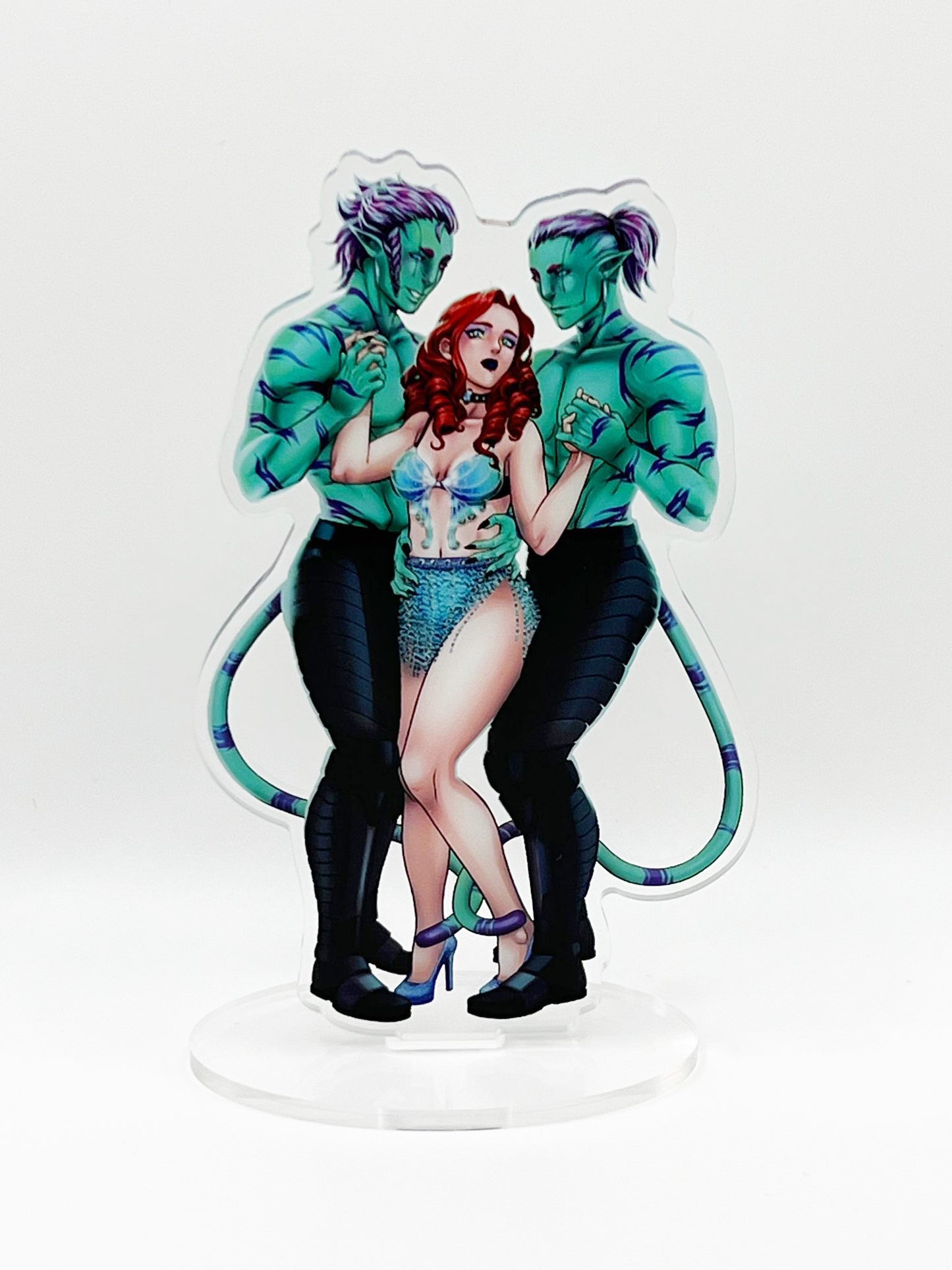 Kier, Kayl, & Aileen Acrylic Standee