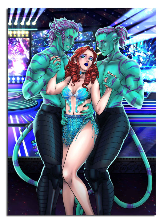 Kier, Kayl, & Aileen Art Print