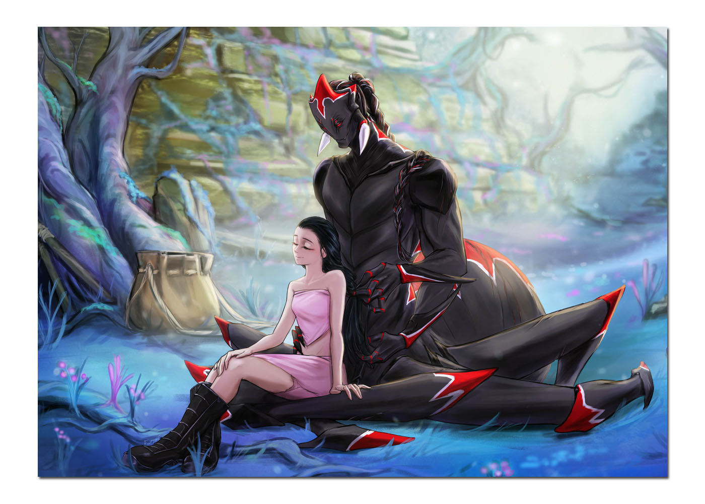 Rekosh & Ahmya Art Print