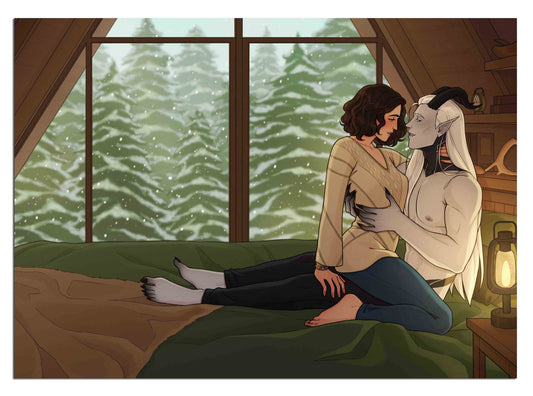 Sevik & Mina Art Print
