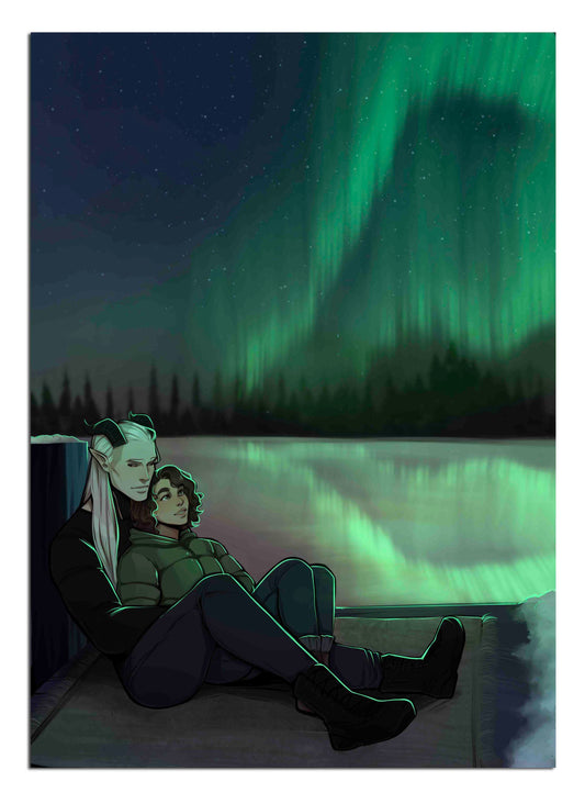Sevik & Mina Art Print