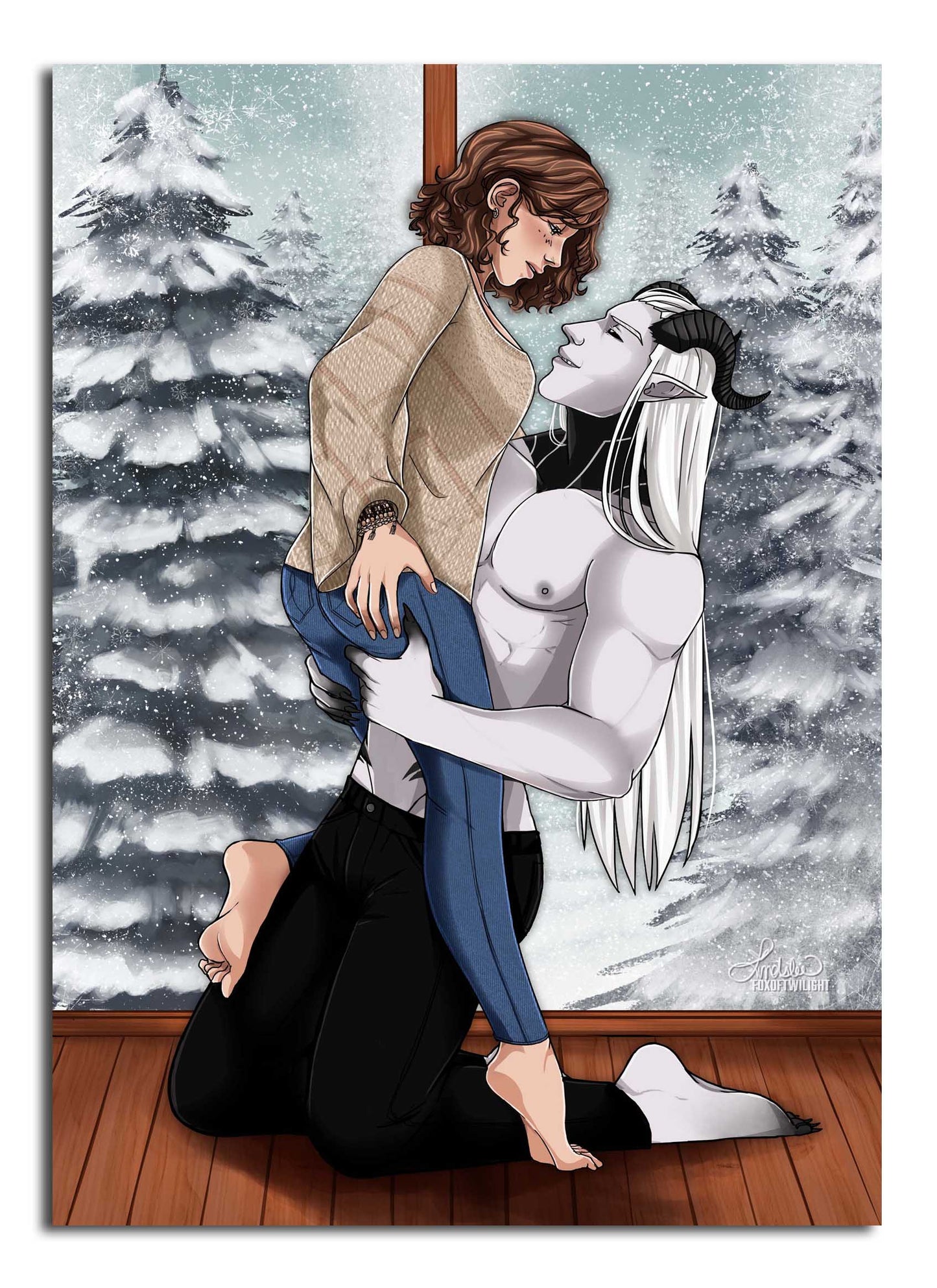 Sevik & Mina Art Print
