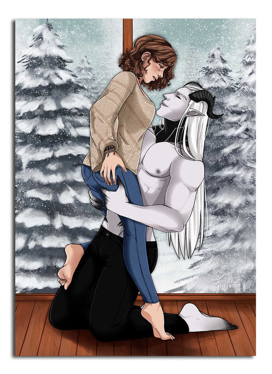 Sevik & Mina Art Print