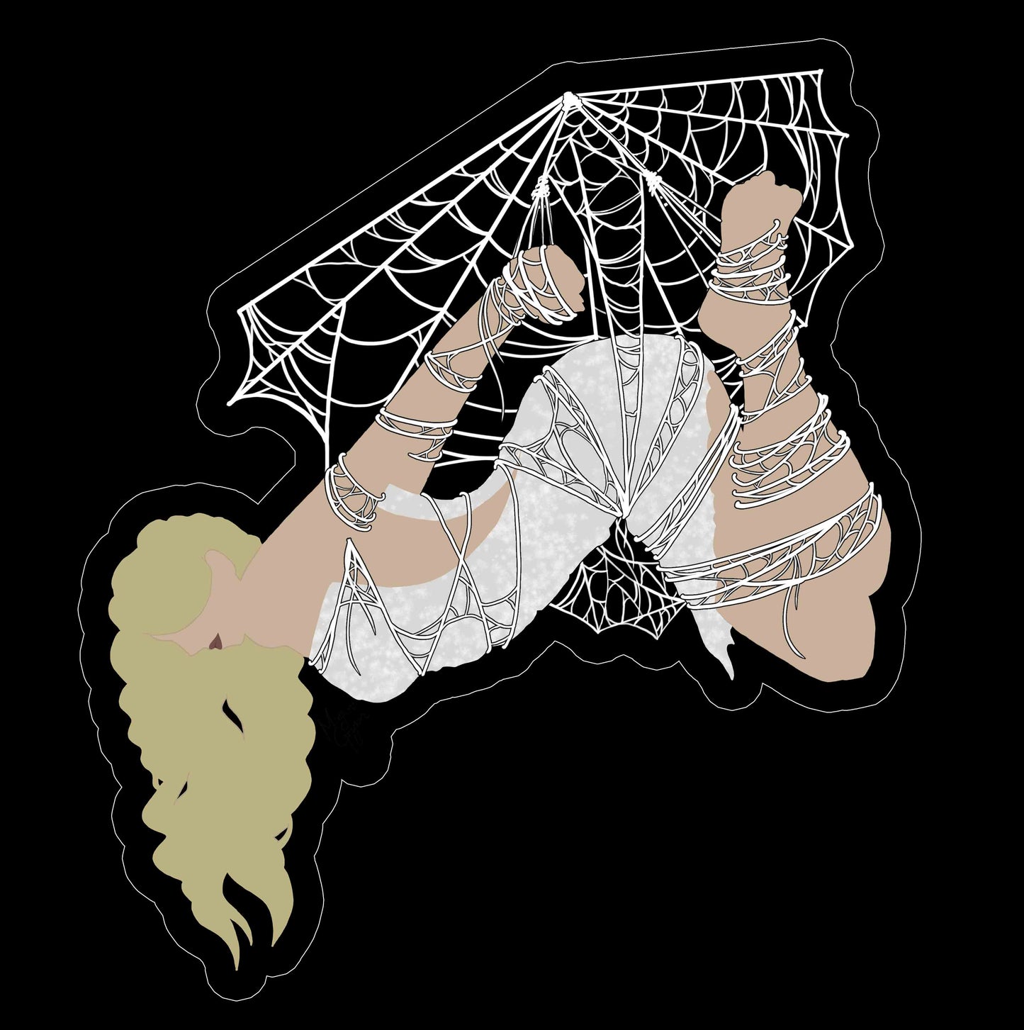 Shibari Ivy Pixie Dust Sticker