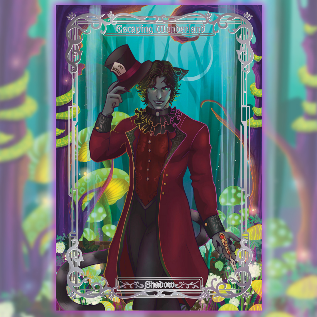 Escaping Wonderland Foiled Character Cards