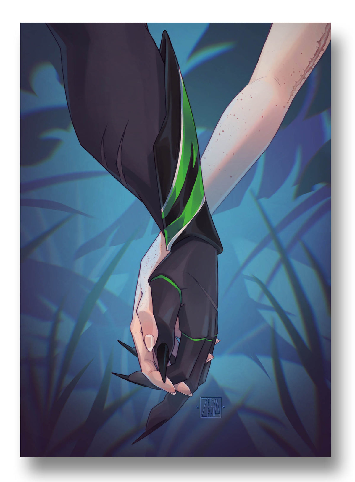 Telok & Lacey Art Print