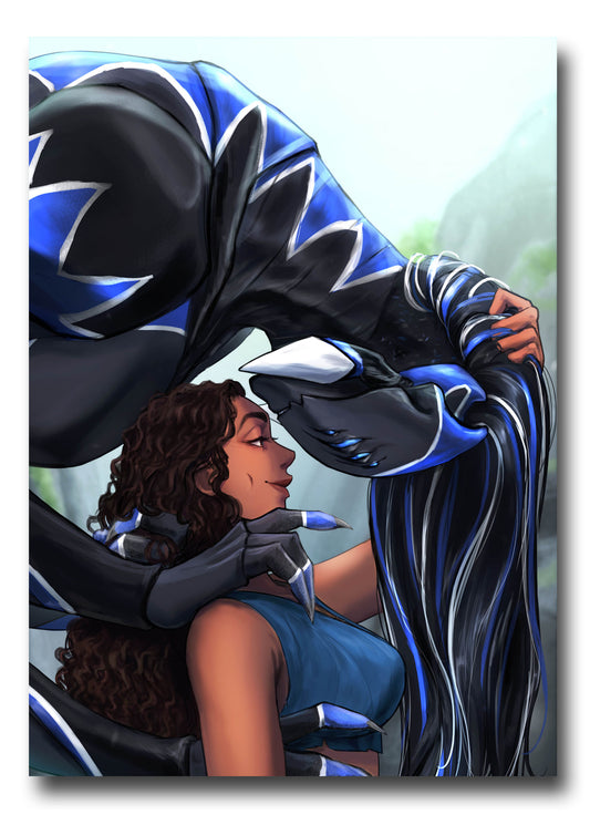 Urkot & Callie Art Print