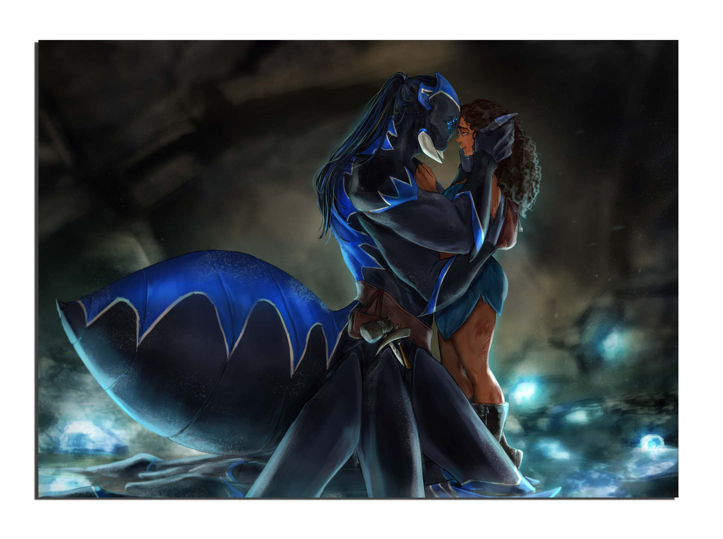 Urkot & Callie Art Print