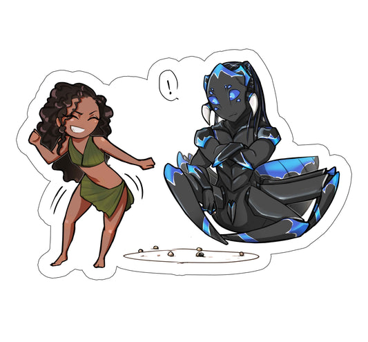 Urkot & Callie Sticker