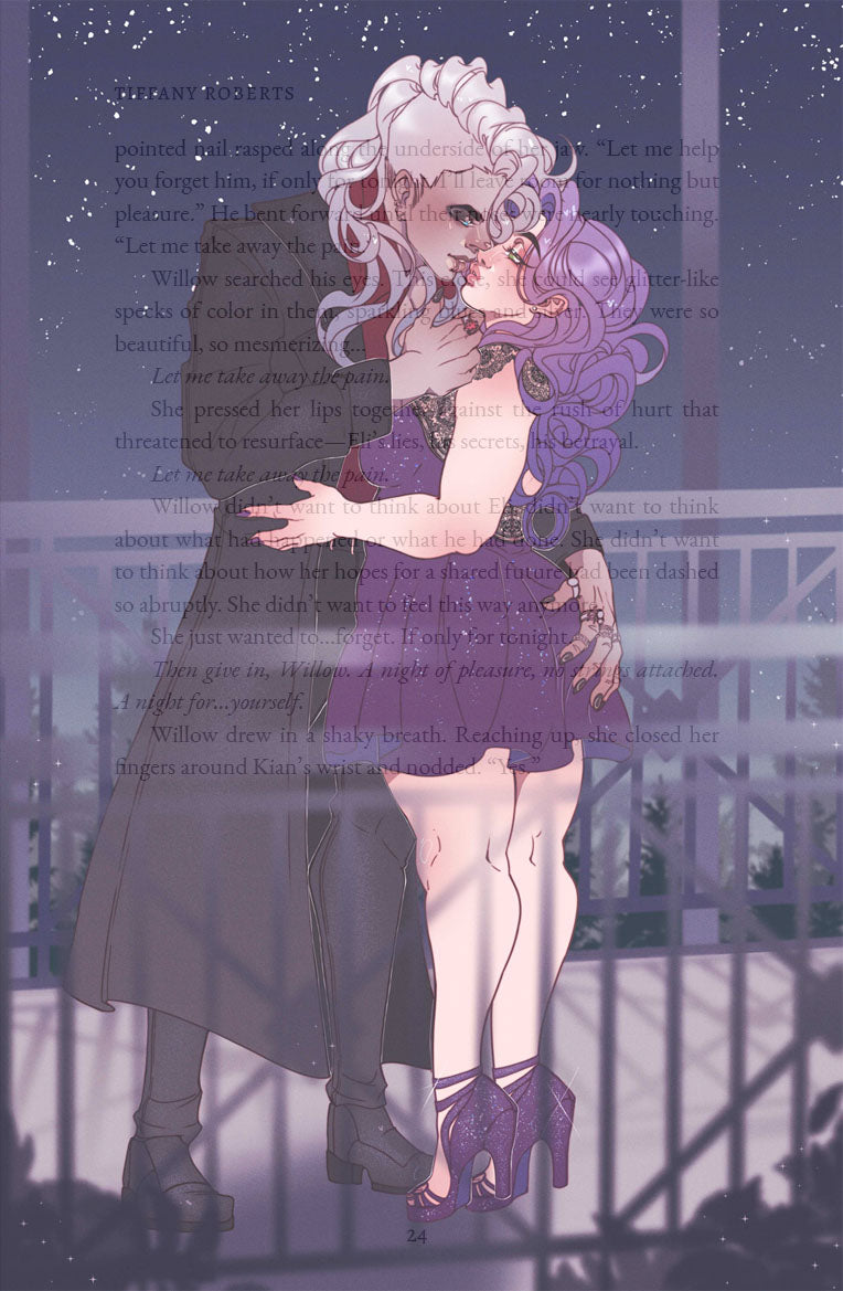Yearning For Her Vellum Overlays