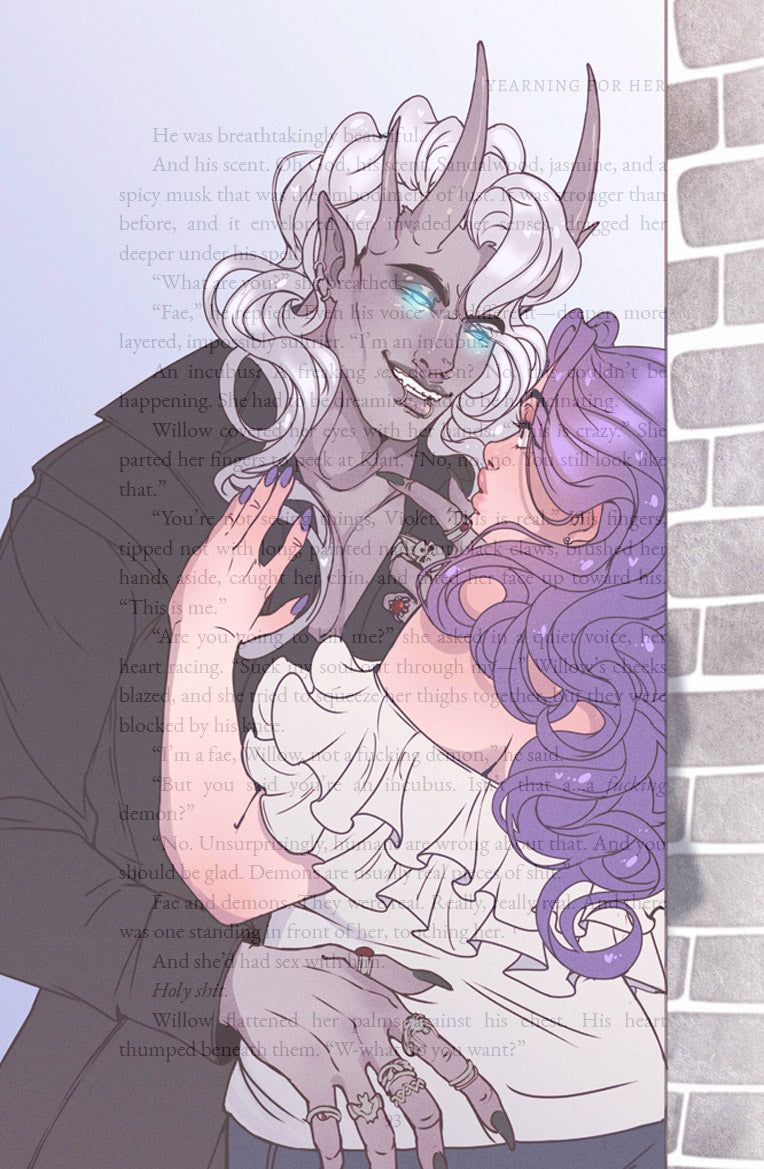 Yearning For Her Vellum Overlays