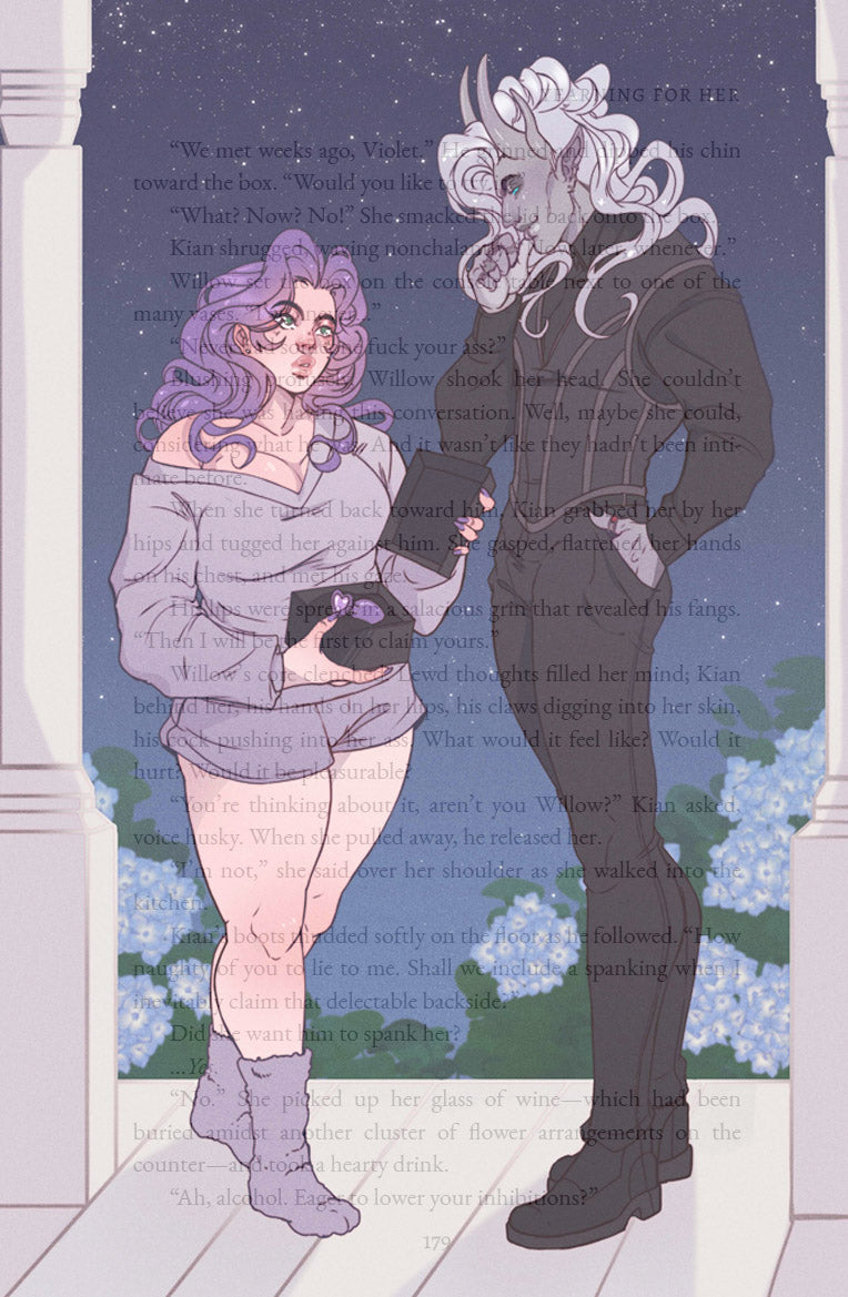 Yearning For Her Vellum Overlays