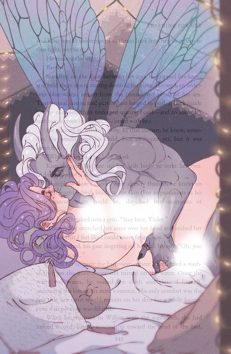 Yearning For Her Vellum Overlays