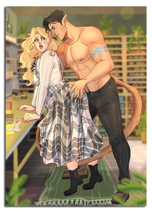 Zevris & Tabitha Art Print